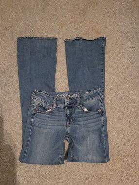 American Eagle Outfitters Women's Blue Bootcut Jeans